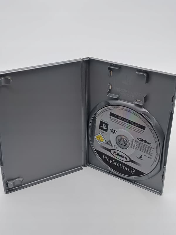 SHREK THE THIRD game for Sony PlayStation 2 (PS2)