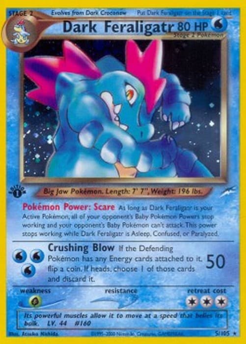 Pokemon Dark Feraligatr