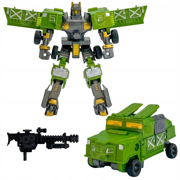 WOOPIE Transforming Robots 4-in-1 Combat Cars Set