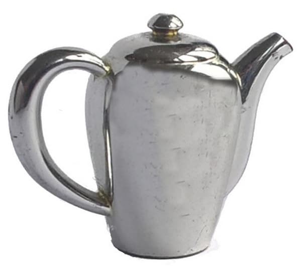 051A23. Lego 33006 Teapot – Silver/Chrome Silver – 1 piece
