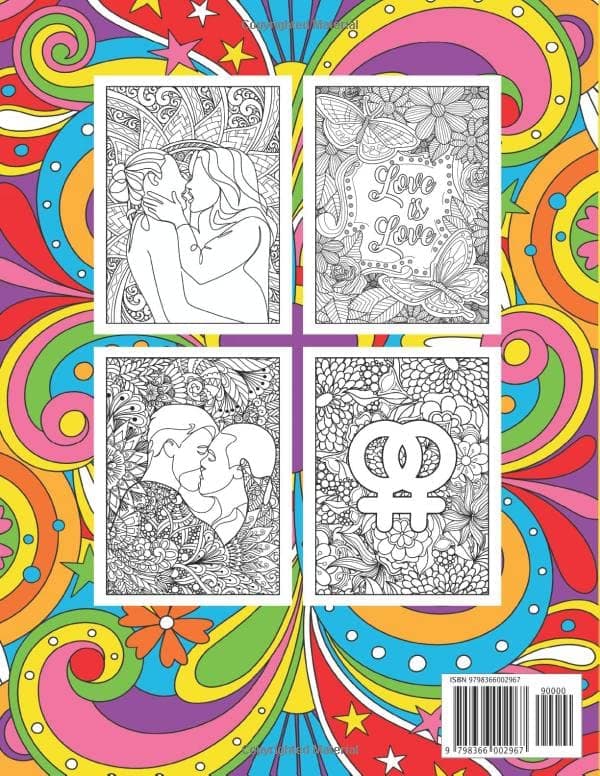 LGBTQ Colouring Book