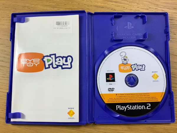 EYE TOY PLAY set: BDB disc + PS2