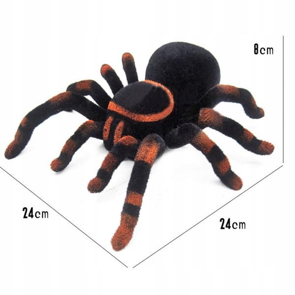 RC Creepy Spider Prank Joke Insect Bug Toy – Infrared Remote Control