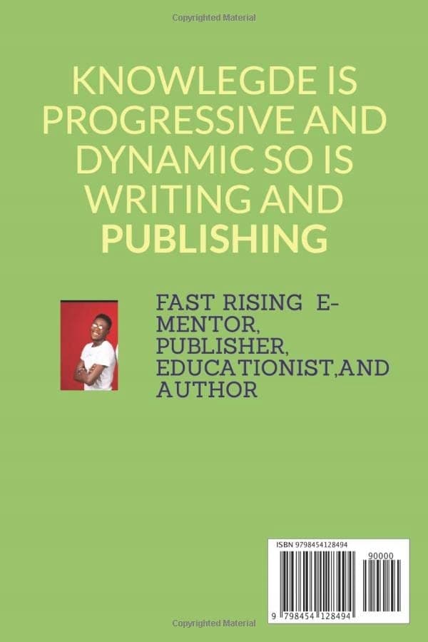 LECTURE NOTE ON PUBLISHING ON AMAZON: THE BASICS AND THE MASTER WAY