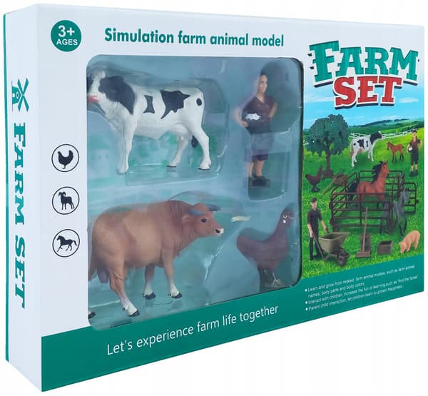 FARM ANIMAL FIGURES SET