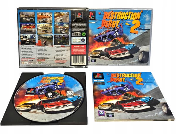 Destruction Derby 2 for PSX 3XA – READ THE DESCRIPTION!!!