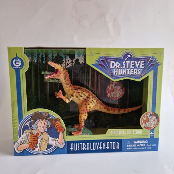 Dr Steve Hunters dinosaur figurine