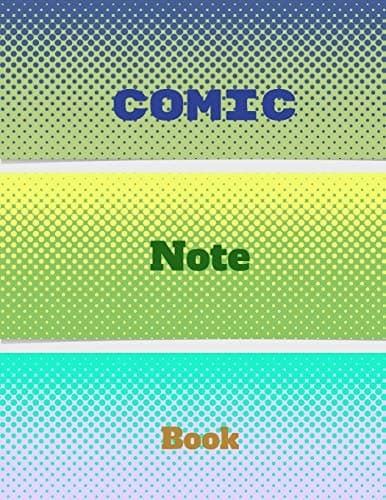 Comic Notebook: Blank Comic Book: 8.5 x 11, 120 pages, comic panels, For dra