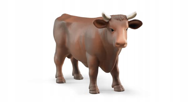Bruder bWorld 02309 Brown Bull Model