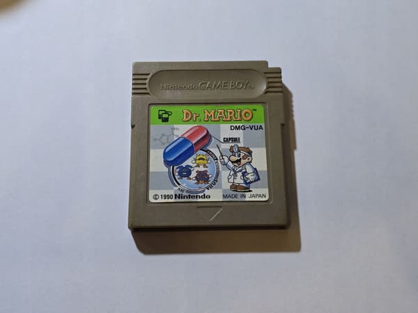 DR MARIO NINTENDO GAME BOY