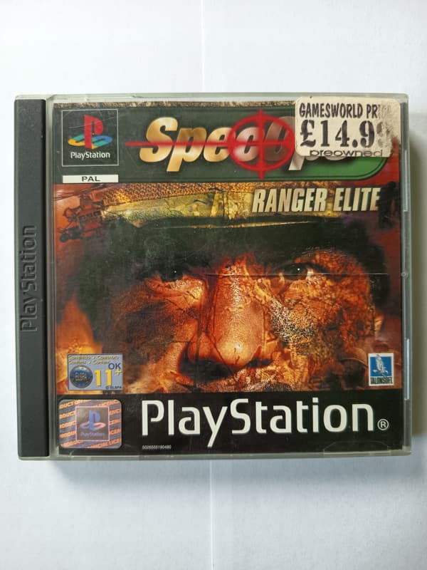 SPEC OPS RANGER ELITE PlayStation (PSX) 3XA set