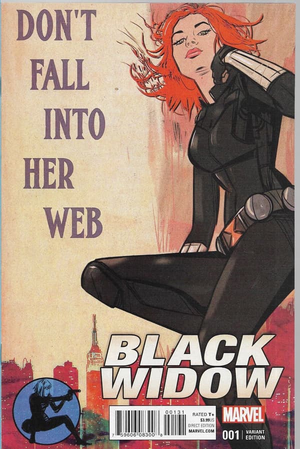 Marvel Black Widow Comic 1/2016 (English) 1:25 Variant