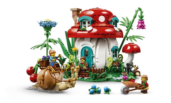 LEGO BrickLink 910037 Mushroom House