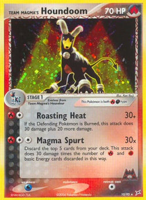 Pokemon Team Magma's Houndoom
