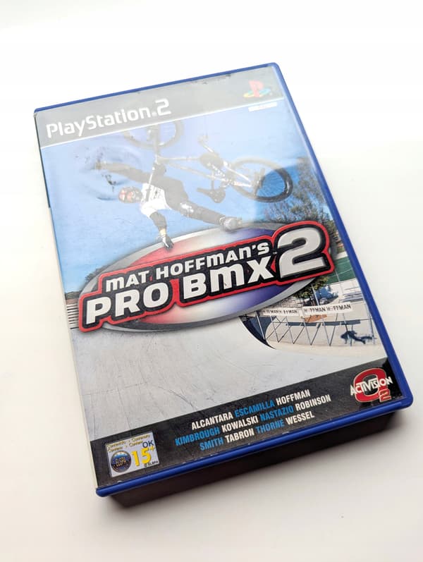 *** MAT HOFFMAN'S PRO BMX 2 FOR PLAYSTATION 2 (PS2, PSX) *** 3AAA