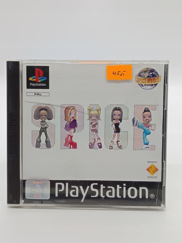 SPICE WORLD PlayStation (PSX) boxed version