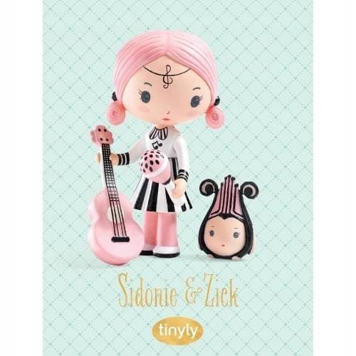 Djeco TINYLY Figurines: Sidonie & Zick, ages 4–9