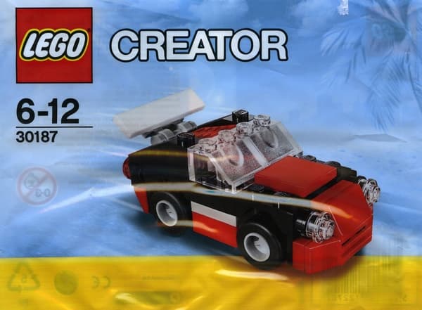 LEGO Creator 30187 Racing Car, Building Bricks, Gift Idea