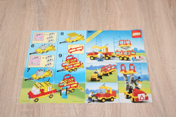 LEGO CITY TOWN 6671-2 SET INSTRUCTIONS
