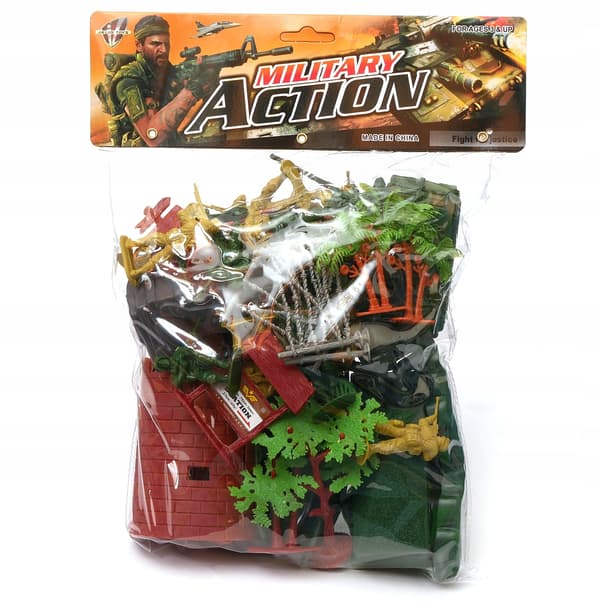 ARMY IN PLASTIC WRAP [FIGURINE]