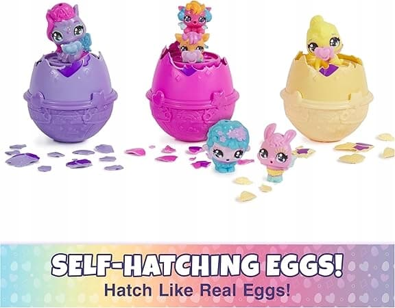 EASTER BASKET WITH HATCHIMALS ALIVE! EGGS – 6 ANIMALS