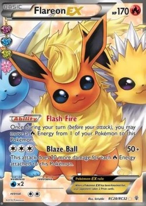 Pokemon Flareon EX
