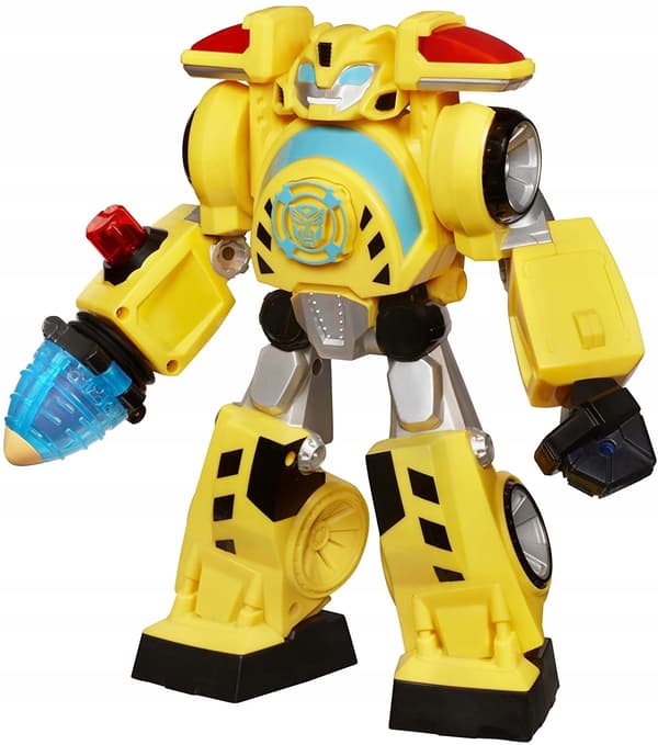 Electronic Bumblebee Transformers Bots Figurine