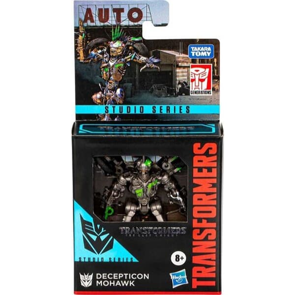 TRANSFORMERS STUDIO SERIES 2-IN-1 AUTO ROBOT FIGURINE: DECEPTICON MOHAWK F8748