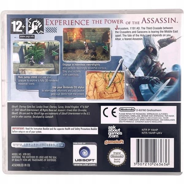 Assassin’s Creed Nintendo DS boxed version