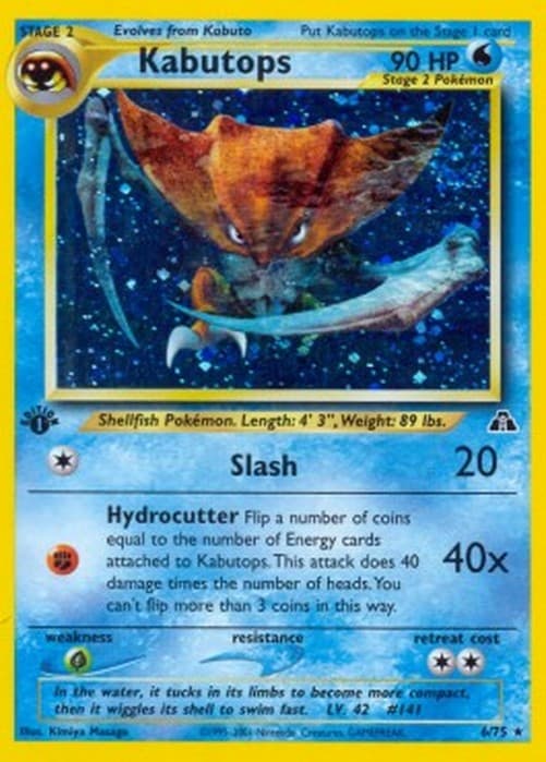 Pokemon TCG Kabutops