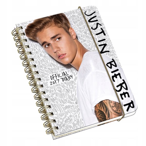 Justin Bieber A6 Official 2017 Diary – Week to Vie