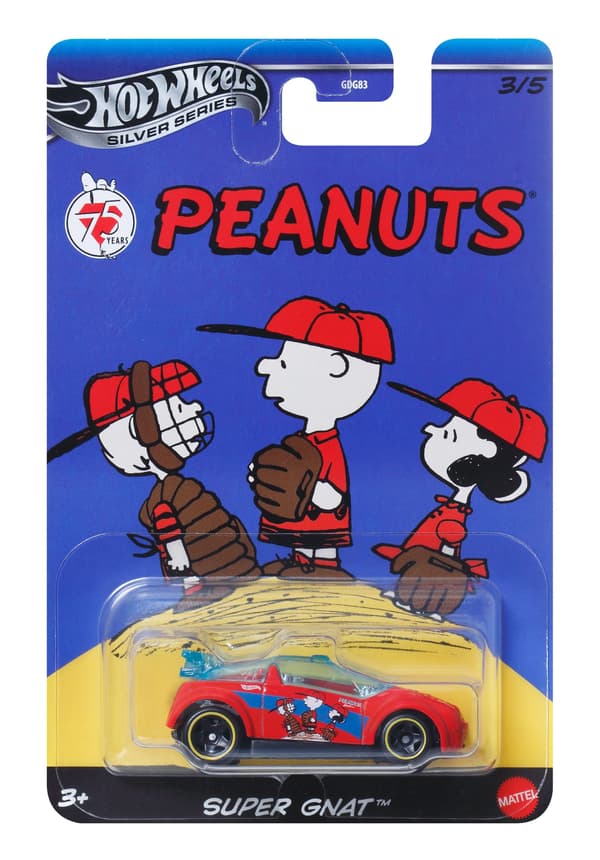 HOT WHEELS PEANUTS SUPER GNAT