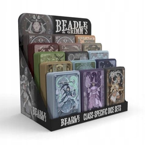 RPG Dice Set for Alchemists – 14 classic polyhedral dice