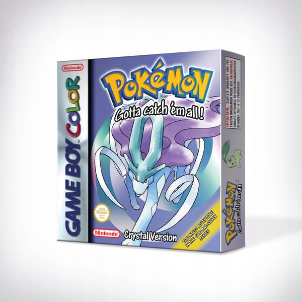 Pokémon Crystal EUR Reproduction Packaging Insert