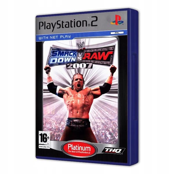 SMACKDOWN VS RAW 2007 4 PS2 PLATINUM