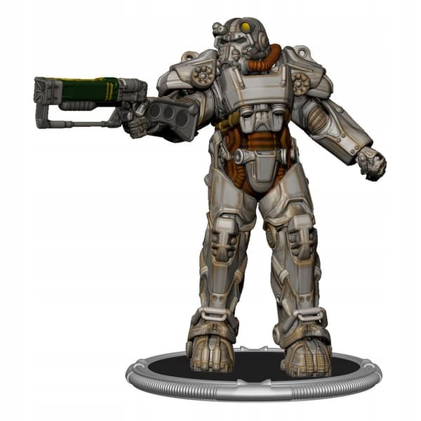 Fallout T-60 Power Armour Mini Figure, 7 cm