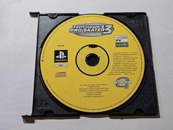 TONY HAWK PRO SKATER 3 – PSX GAME DISC ONLY