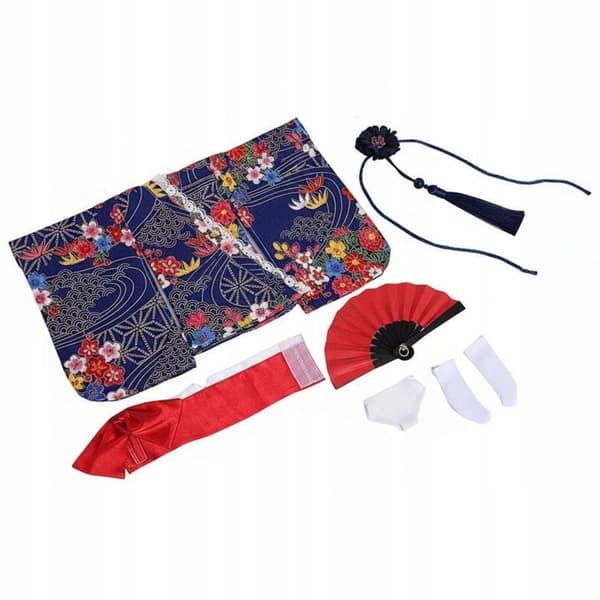Kimono Costume Doll, Short C