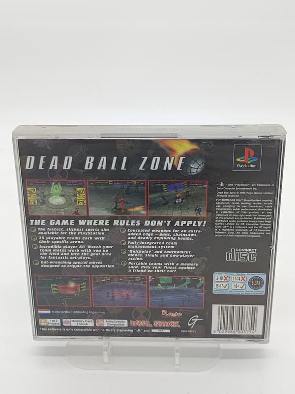 DEAD BALL ZONE for Sony PlayStation (PSX)