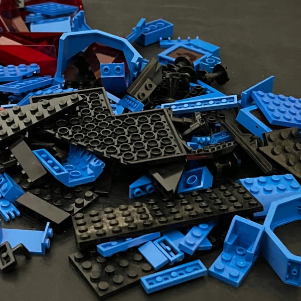 6986 LEGO Large Space Police Ship