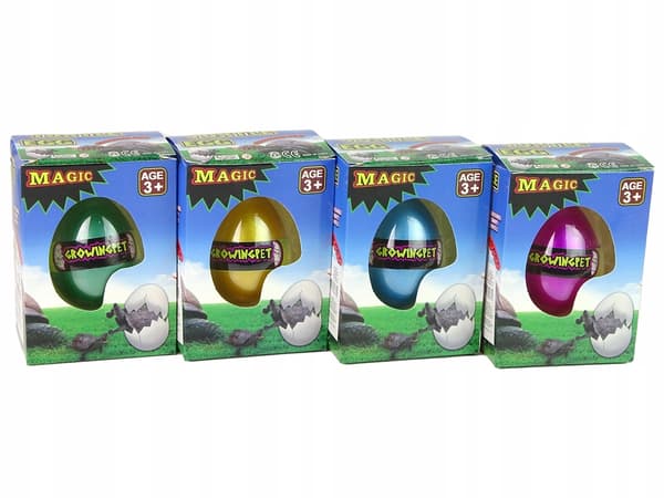 MAGICAL TURTLE EGG – HATCHES AND GROWS – 1 PIECE – VARIOUS COLOURS – 6CM