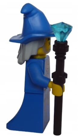 LEGO Castle Wizard Minifigure + Wizard’s Staff