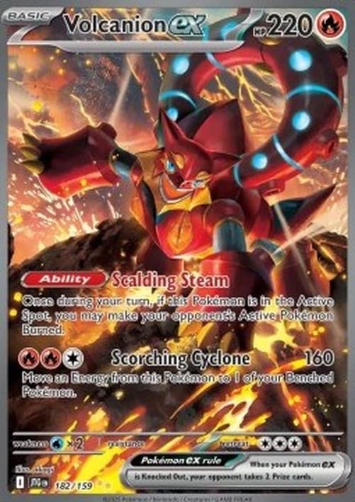Pokemon Volcanion ex
