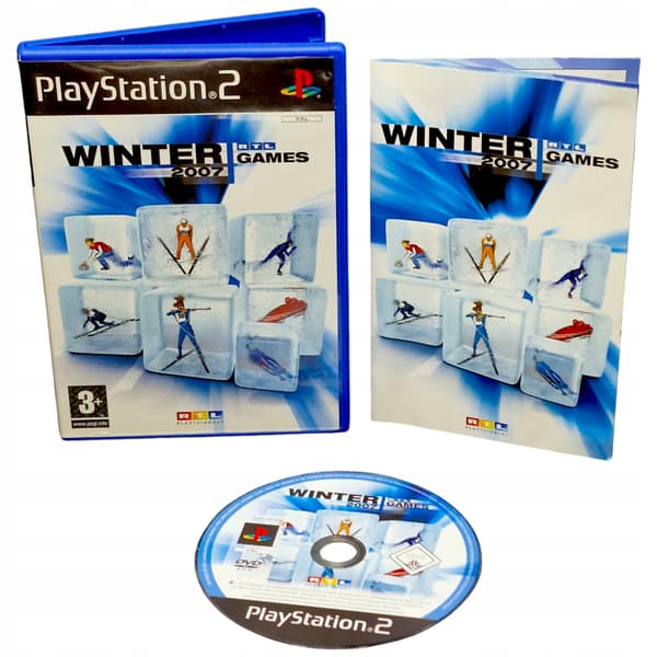 RTL WINTER GAMES 2007 PS2 game for Sony PlayStation 2 (PS2)