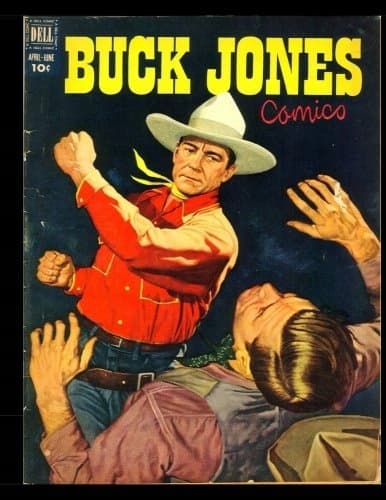 Buck Jones Comics #6: A Golden Age Western Frontier Comic, 1952
