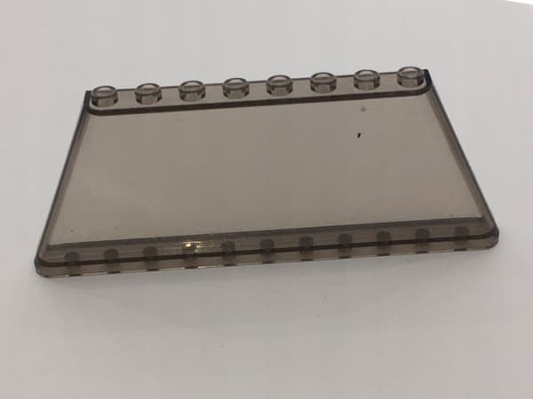 LEGO TRANS BLACK Front Windscreen 1x12x4 Conical B5 19212