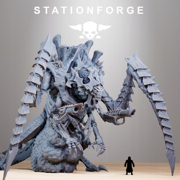 Xenarid Queen #2 – Station Forge – 3D-utskrift