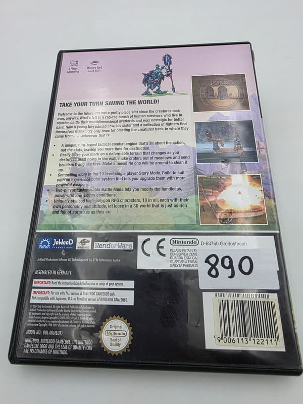 NINTENDO GAMECUBE FUTURE TACTICS: THE UPRISING