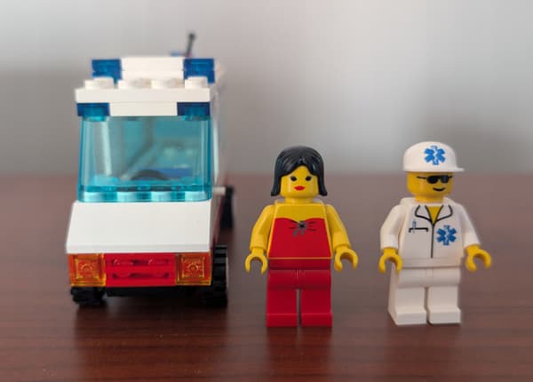 Lego 6666 Ambulance