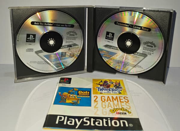 Bob the Builder / Tweenies Game Time PSX 3XA